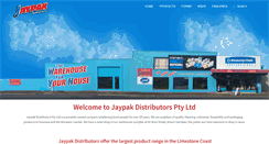 Desktop Screenshot of jaypak.net.au